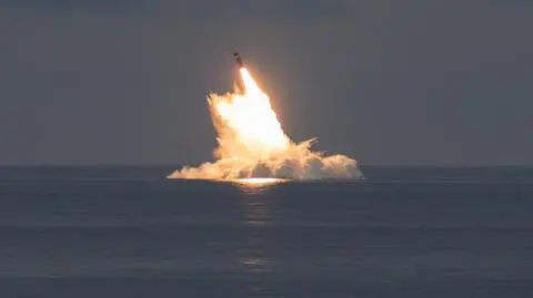 Pocisk Trident II zdolny przenosić głowice nuklearne 