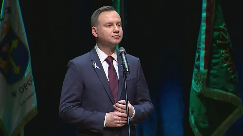 Andrzej Duda na XII Krajowym Zjeździe Adwokatury w Krakowie
