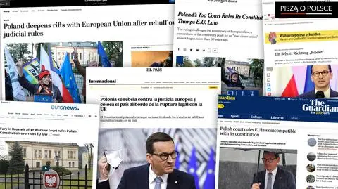"Wstrząs", kraj "na krawędzi", "największe wyzwanie od czasu brexitu". Światowe media pytają o Polskę