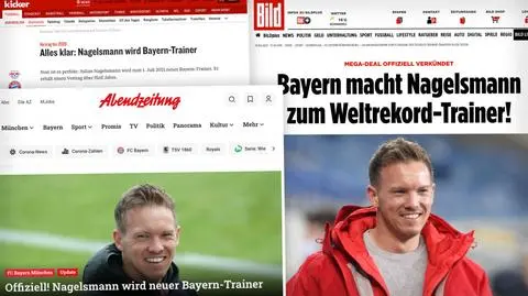 Bierze Bayern latem, "już jest w kontakcie z gwiazdami"