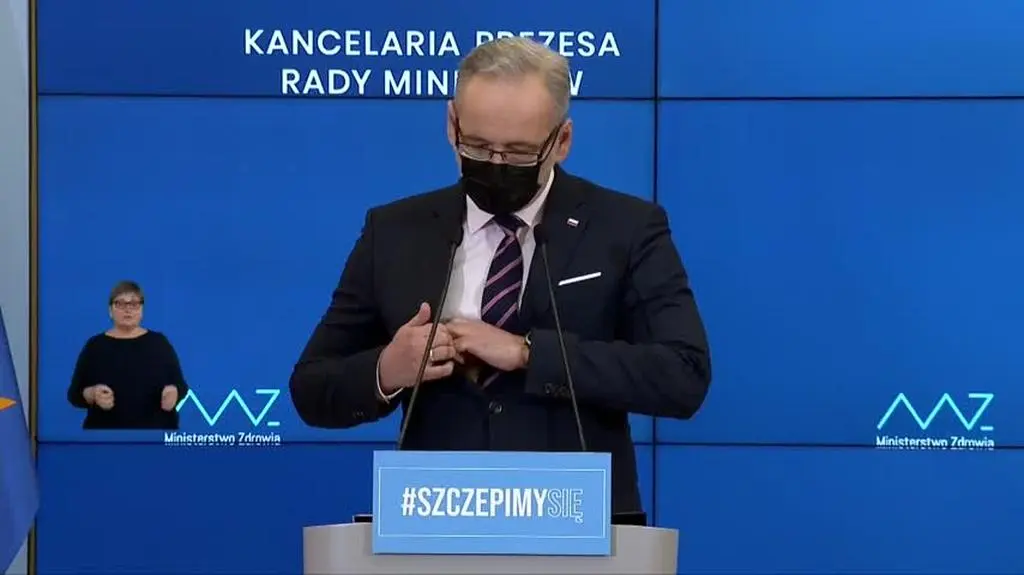Niedzielski: dzisiejsze wyniki wskazują, że materializuje się czarny scenariusz