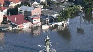 Obwód chersoński po wysadzeniu tamy