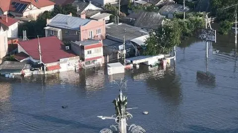 Oficer w CNN: Rosjanie wysadzili zaporę bez uprzedzenia. Wielu ich żołnierzy zginęło 