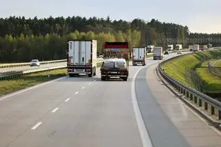 Ruch na autostradzie