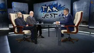 Prof. Krzysztof Rączka i Jerzy Stępień w "Tak jest"