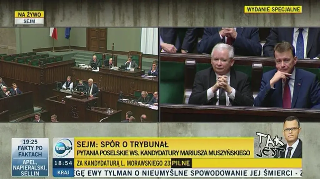 Morawiecki w czasie sejmowej dyskusji w czasie wyboru sędziów TK