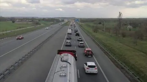 Utrudnienia na autostradzie A1 i A2