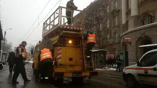 Do awarii trakcji doszło o godz