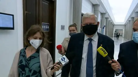Projekt anty-TVN w porządku obrad Sejmu? "Nie wiem". Poprawki Gowina? "Nie znam"