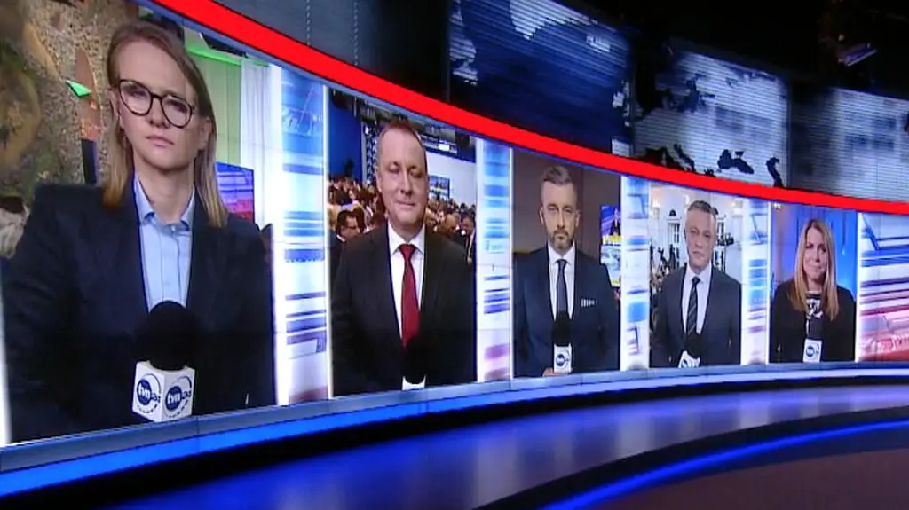 Rozpoczął się wieczór wyborczy w TVN24
