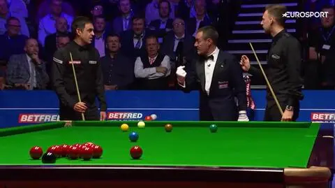 Kłócił się z sędzią, potem potraktował go jak powietrze