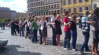 Na wrocławskim rynku zebrało się ponad 200 tancerzy