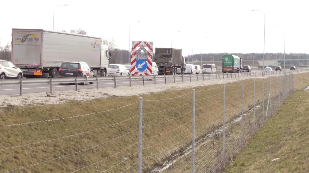 Kontrola policji na S8 w związku z porwaniem w Białymstoku