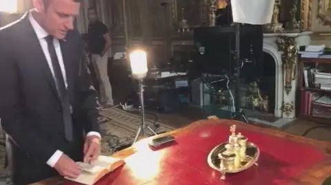 Tak powstawał oficjalny portret Emmanuela Macrona