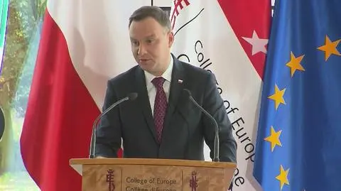 Całe wystąpienie prezydenta Andrzeja Dudy