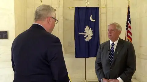 Lindsey Graham w rozmowie z Marcinem Wroną