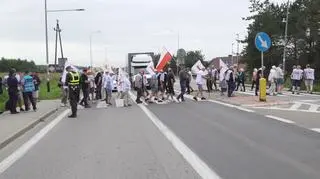 Protest rybaków