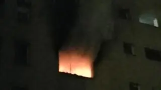 Pożar na osiedlu w Opolu