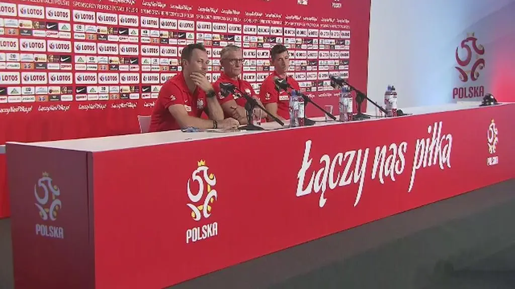 Cała konferencja z udziałem Nawałki i Lewandowskiego