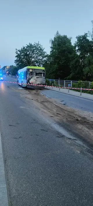 Wypadek w Olsztynie