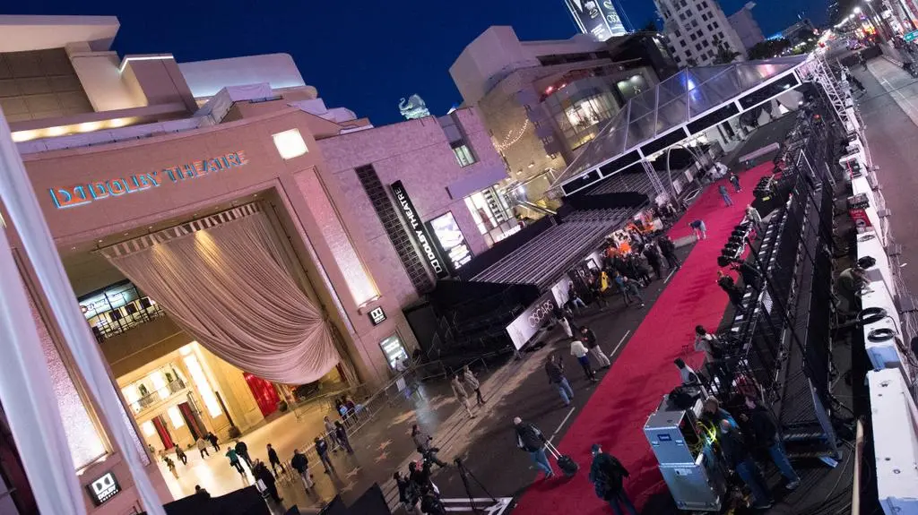Przygotowania do Oscarów w Dolby Theatre