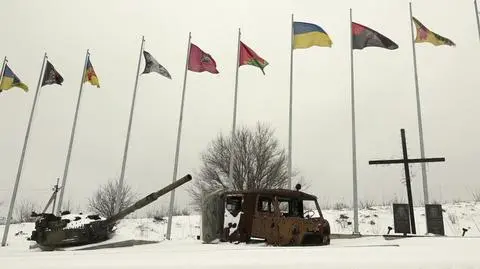 Mieszkają tuż za linią frontu. "Na serie z broni maszynowej już nawet nie zwracamy uwagi