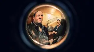 James Gandolfini i Tony Sirico w "Rodzinie Soprano"