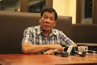 Prezydent Filipin Rodrigo Duterte