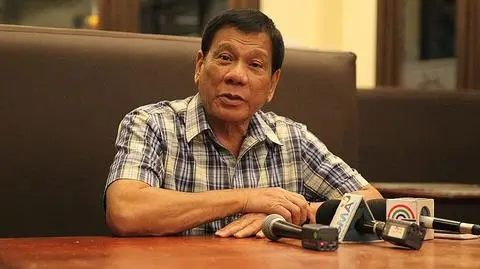 Prezydent Filipin Rodrigo Duterte