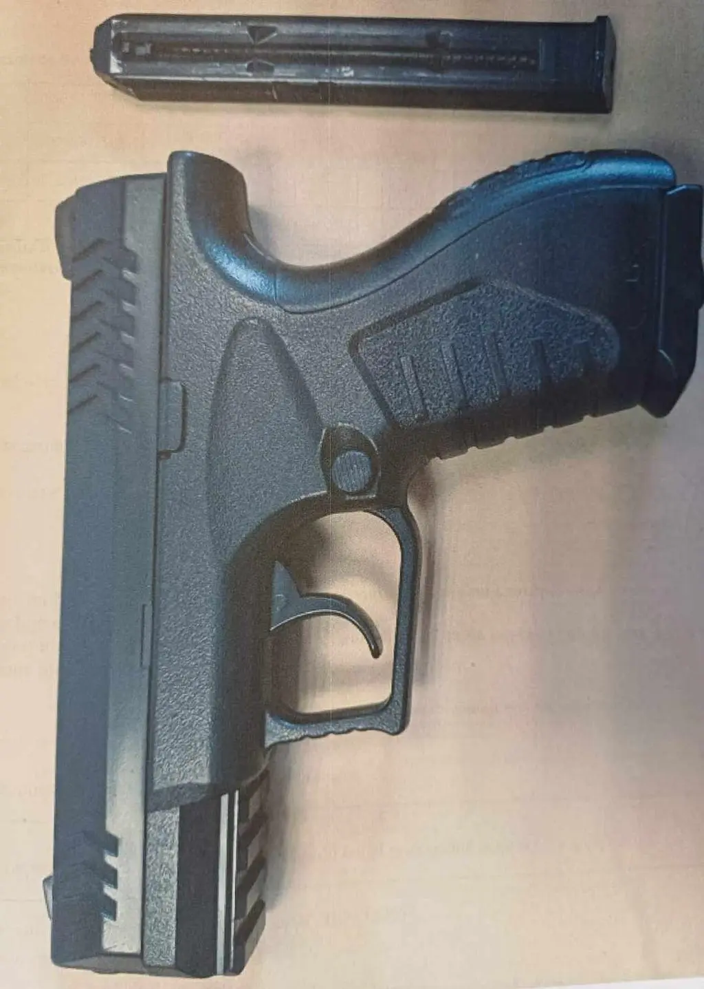 Policja zabezpieczyła broń 