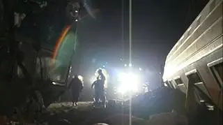 Katastrofa wydarzyła się w nocy