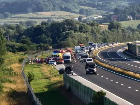 Wypadek autokaru w Chorwacji