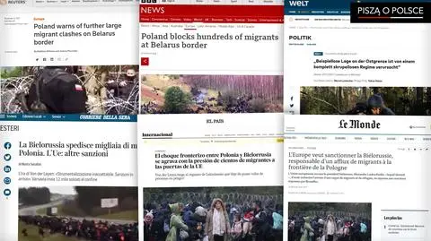 "Eskalacja konfliktu", "Bezprecedensowa sytuacja". Światowe media o sytuacji na granicy