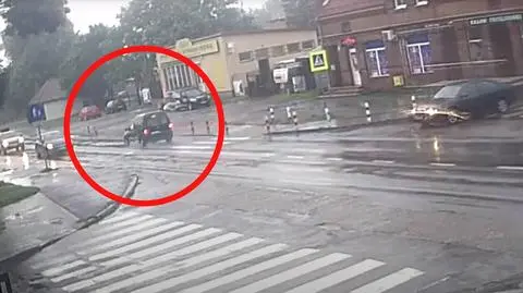 Potrącenie na przejściu dla pieszych w Malborku