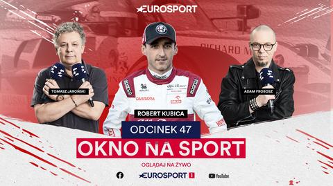 Robert Kubica jest teraz w "Oknie na sport". Trwa transmisja!