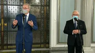 Tomasz Latos i Bolesław Piecha