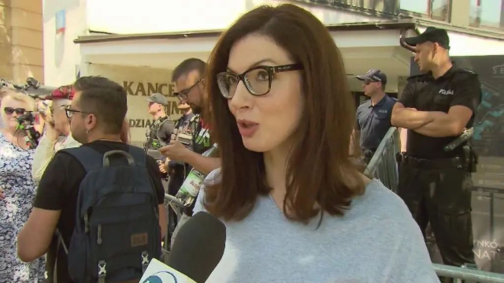 Eliza Michalik o proteście przed Sejmem