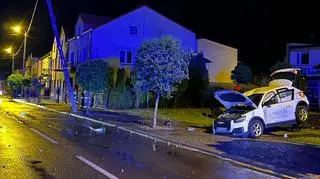 Mężczyzna był pod wpływem narkotyków