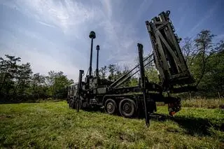 Wyrzutnia systemu rakietowego Narew