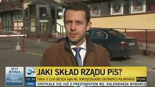 W siedzibie PiS trwają rozmowy o składzie przyszłego rządu