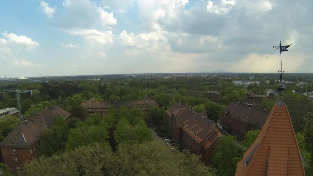 Widok na Wrocław-Pracze