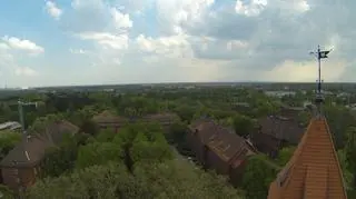 Widok na Wrocław-Pracze