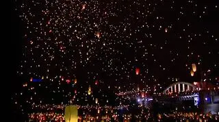 Noc Kupały 2012 - tysiące lampionów nad Poznaniem