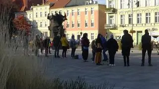Milczący protest w Bydgoszczy