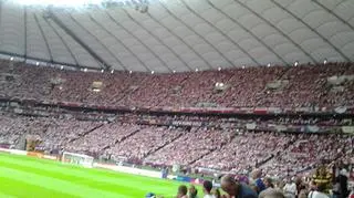 Stadion Narodowy podczas meczu Polska - Rosja
