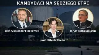 Kandydaci na polskiego sędziego Europejskiego Trybunału Praw Człowieka 