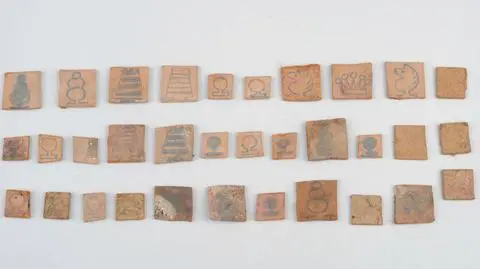Zestaw szachowy znaleziony w Auschwitz