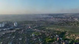 Wowczańsk. Ujęcie z nagrania 