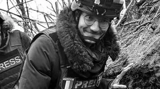 "Nasze myśli kierujemy do jego rodziny". Dziennikarz zginął w rosyjskim ataku