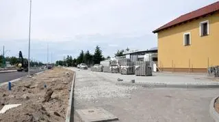 Powstają już dojazdy do posesji
